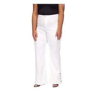 MICHAEL Michael Kors Cream High Rise Jeans